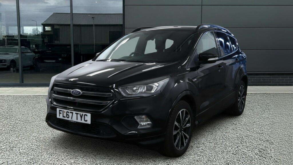 Ford Kuga 1.5 Tdci St-line 2017 FL67TYC Black #6
