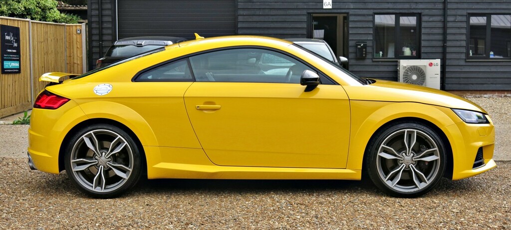 Audi TTS Coupe 2.0 Tfsi 306Hp Yellow 2015 Yellow #2
