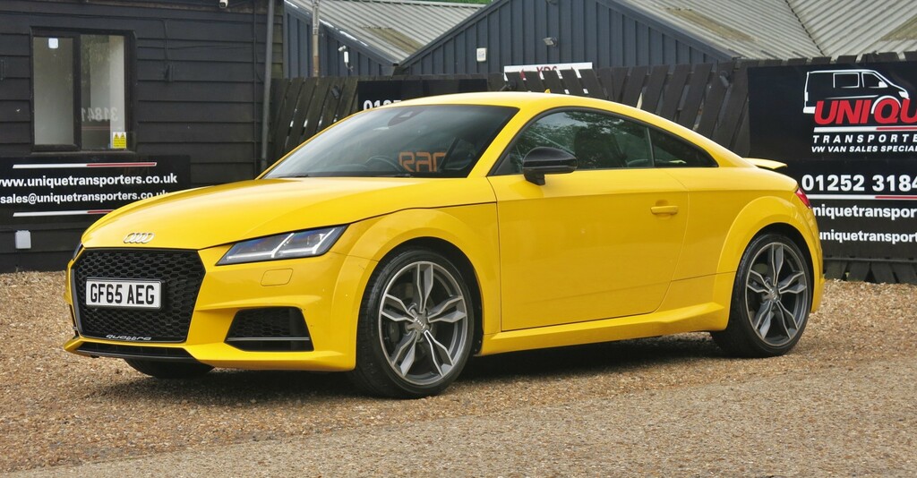 Audi TTS Coupe 2.0 Tfsi 306Hp Yellow 2015 Yellow