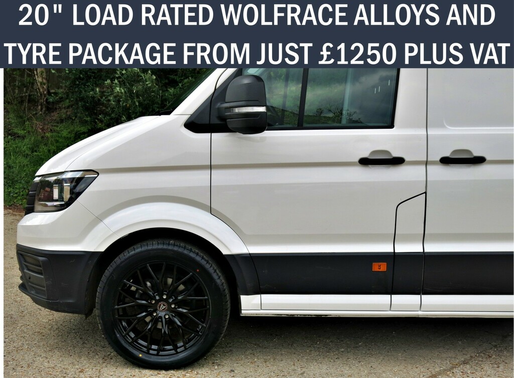 Volkswagen Crafter Panel Van 140Hp Fwd Aircon Mwb Trendline Euro 6 Cr GC21OJG White #2
