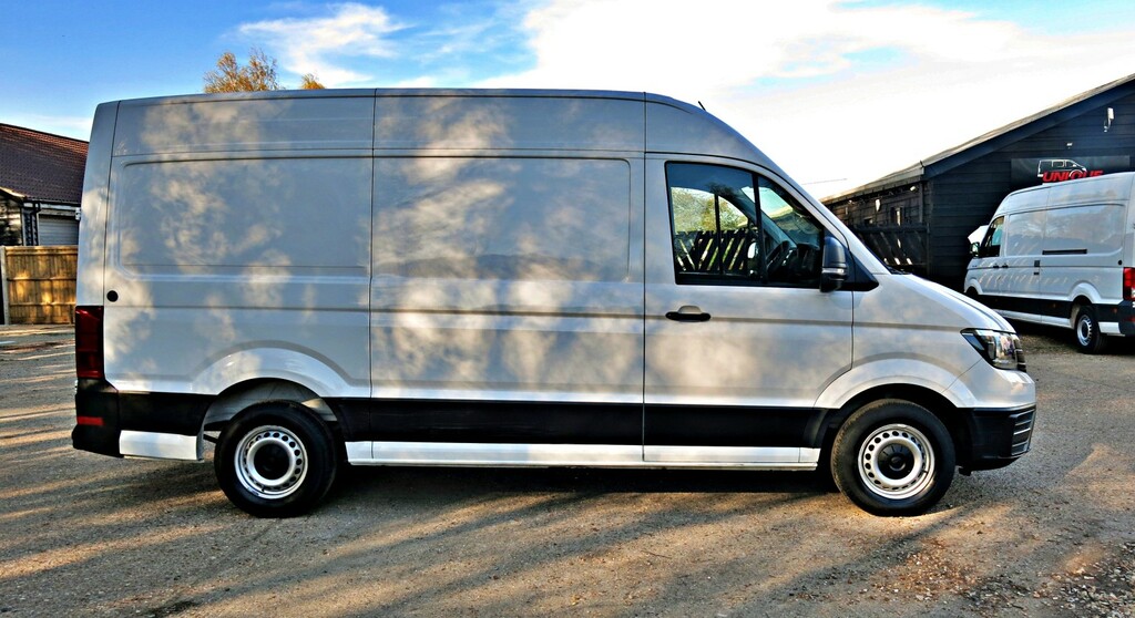 Volkswagen Crafter Panel Van 140Hp Fwd Aircon Mwb Trendline Euro 6 Cr GC21OJG White #3