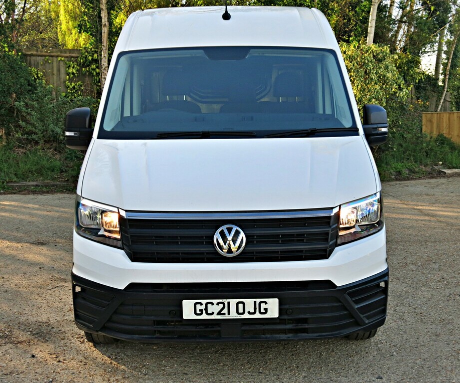 Volkswagen Crafter Panel Van 140Hp Fwd Aircon Mwb Trendline Euro 6 Cr GC21OJG White #5