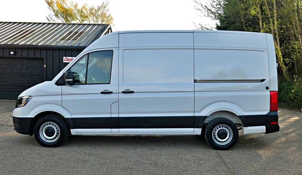 Volkswagen Crafter Panel Van 140Hp Fwd Aircon Mwb Trendline Euro 6 Cr GC21OJG White #6