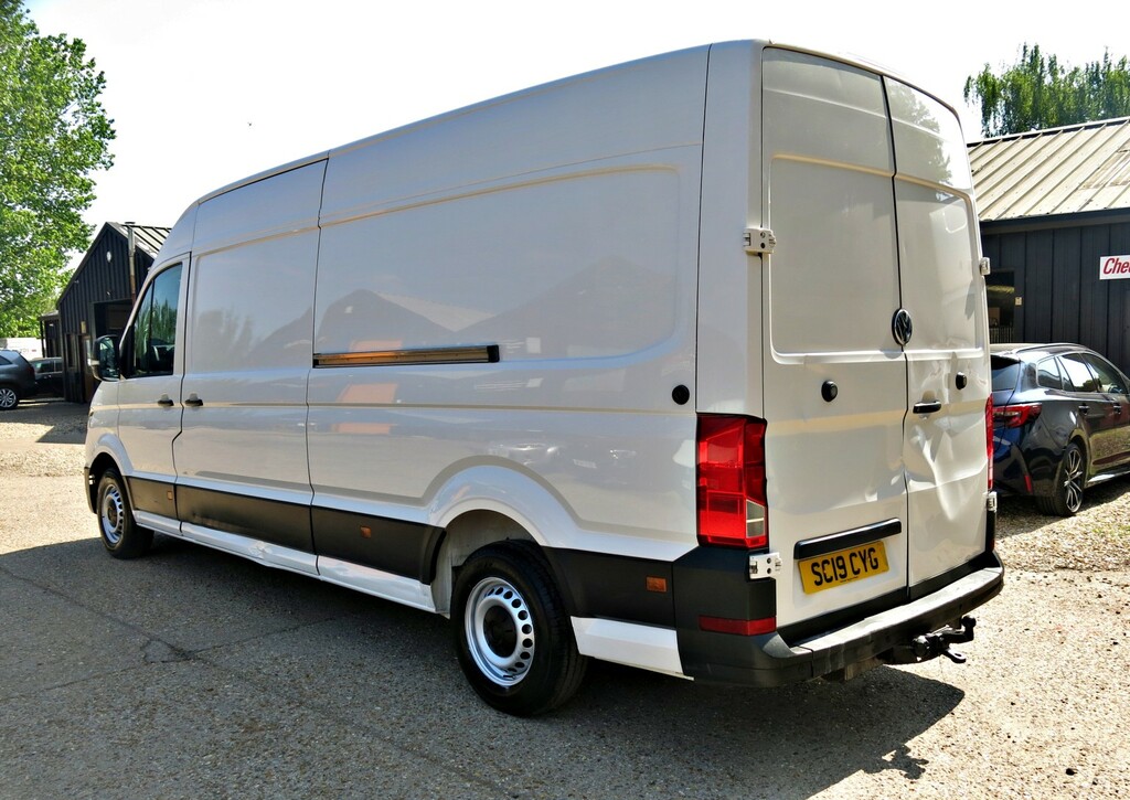 Volkswagen Crafter Panel Van 140Hp Apple Play Trendline Lwb Cr35 201 SC19CYG White #6