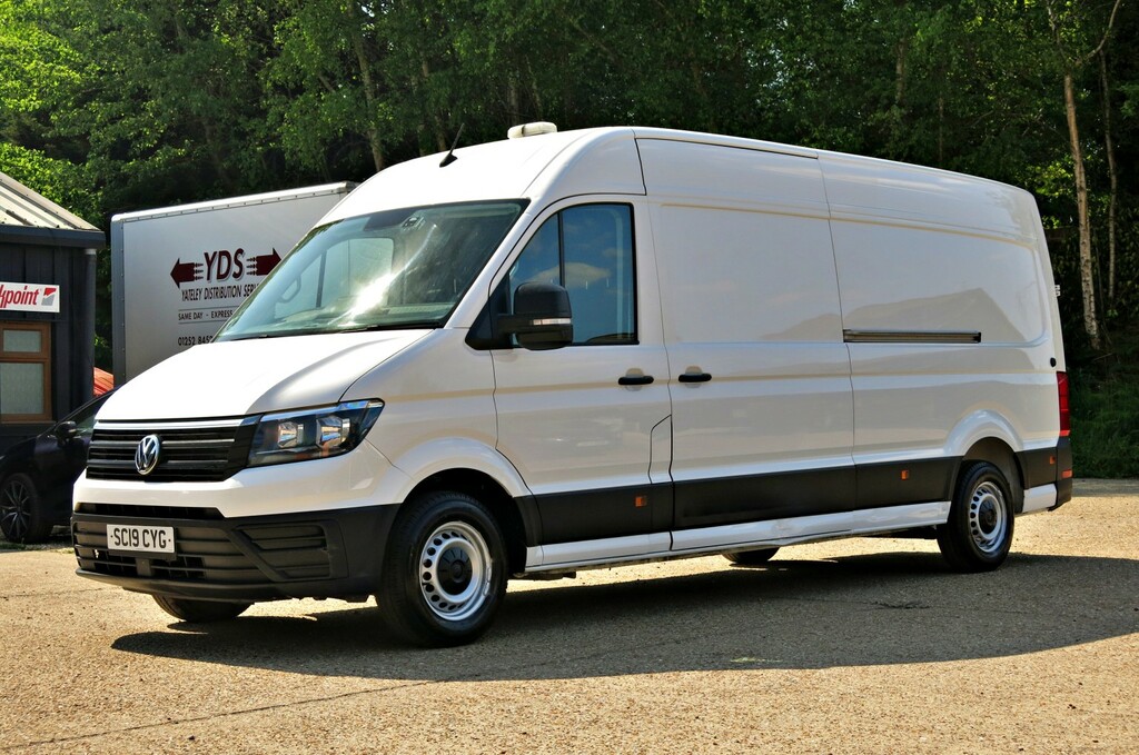 Volkswagen Crafter Panel Van 140Hp Apple Play Trendline Lwb Cr35 201 White