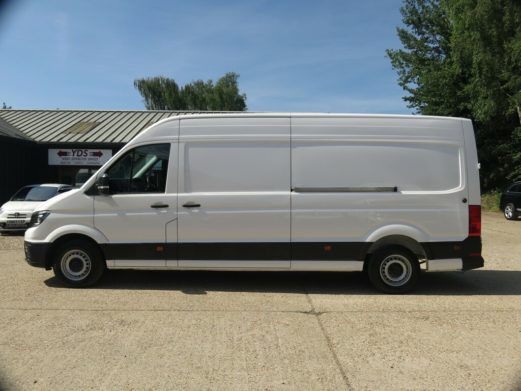 Volkswagen Crafter Panel Van 140Hp Aircon Trendline Lwb Highroof Euro GL21VVG White #3