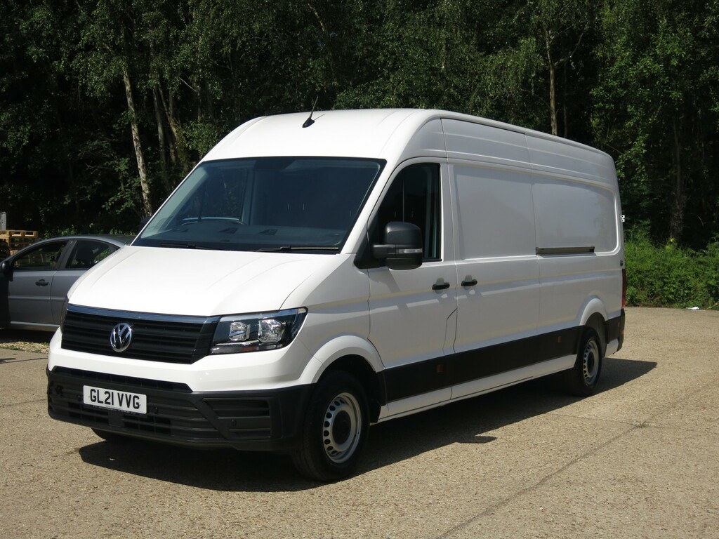 Volkswagen Crafter Panel Van 140Hp Aircon Trendline Lwb Highroof Euro White