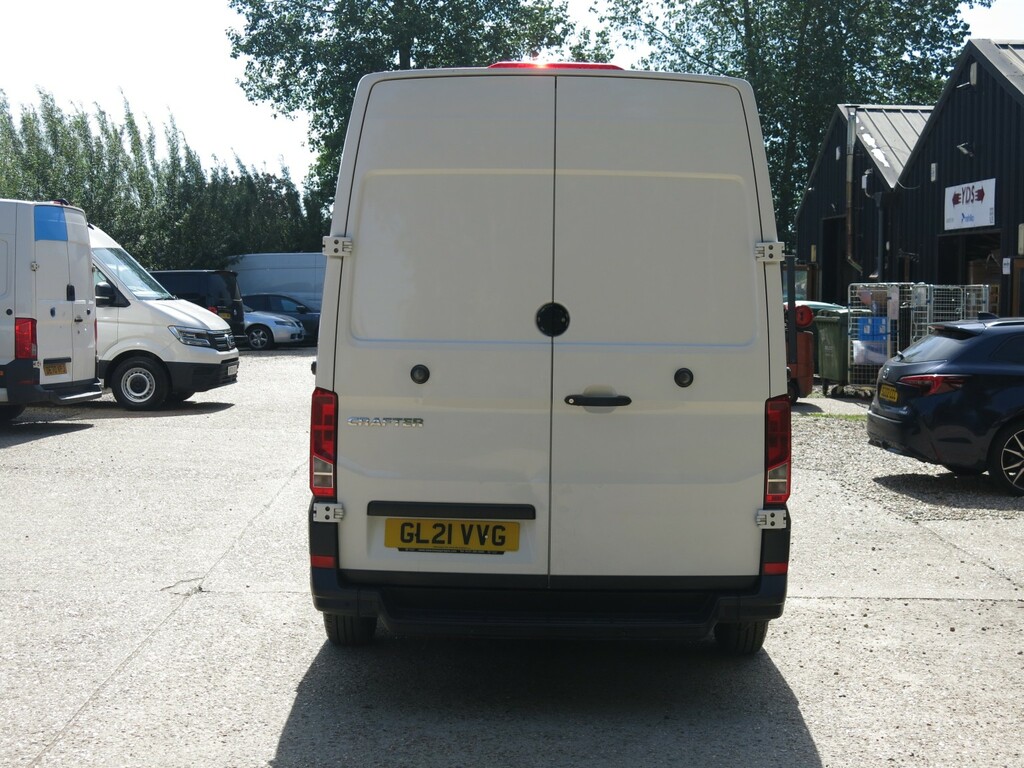 Volkswagen Crafter Panel Van 140Hp Aircon Trendline Lwb Highroof Euro GL21VVG White #5