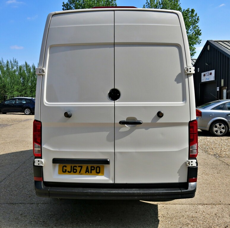 Volkswagen Crafter Panel Van 140Hp Aircon Trendline Mwb High Roof Eur White #5