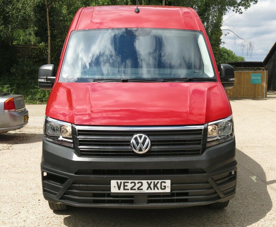 Volkswagen Crafter Panel Van 2.0 Tdi Trendline Mwb Euro 6 2022 VE22XKG Red #5
