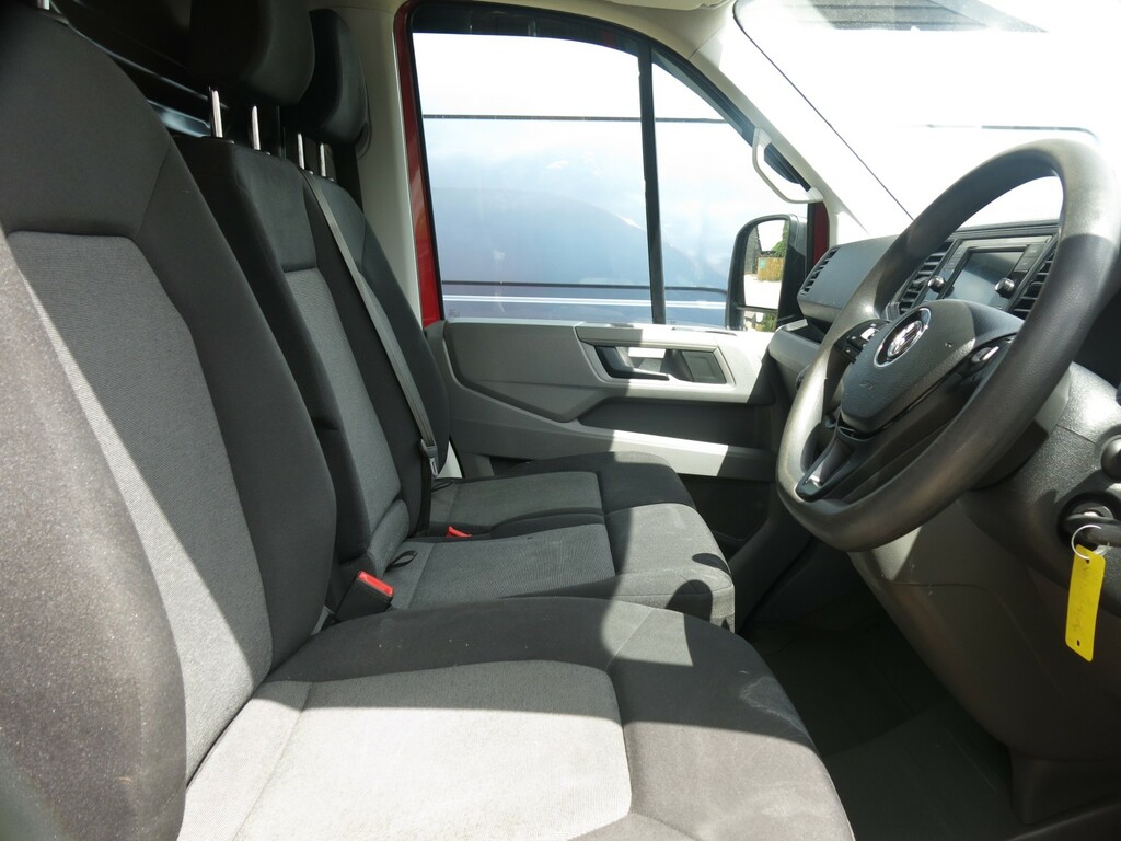 Volkswagen Crafter Panel Van 2.0 Tdi Trendline Mwb Euro 6 2022 VE22XKG Red #6