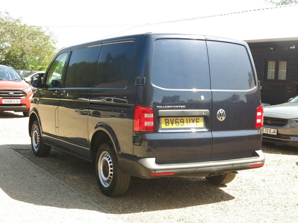 Volkswagen Transporter Panel Van T6 Aircon Swb T30 Startline Euro 6 2019 BV69UXF Blue #5