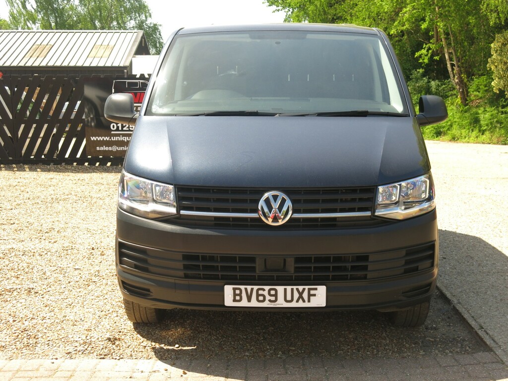 Volkswagen Transporter Panel Van T6 Aircon Swb T30 Startline Euro 6 2019 BV69UXF Blue #2