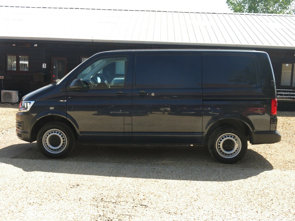 Volkswagen Transporter Panel Van T6 Aircon Swb T30 Startline Euro 6 2019 BV69UXF Blue #4
