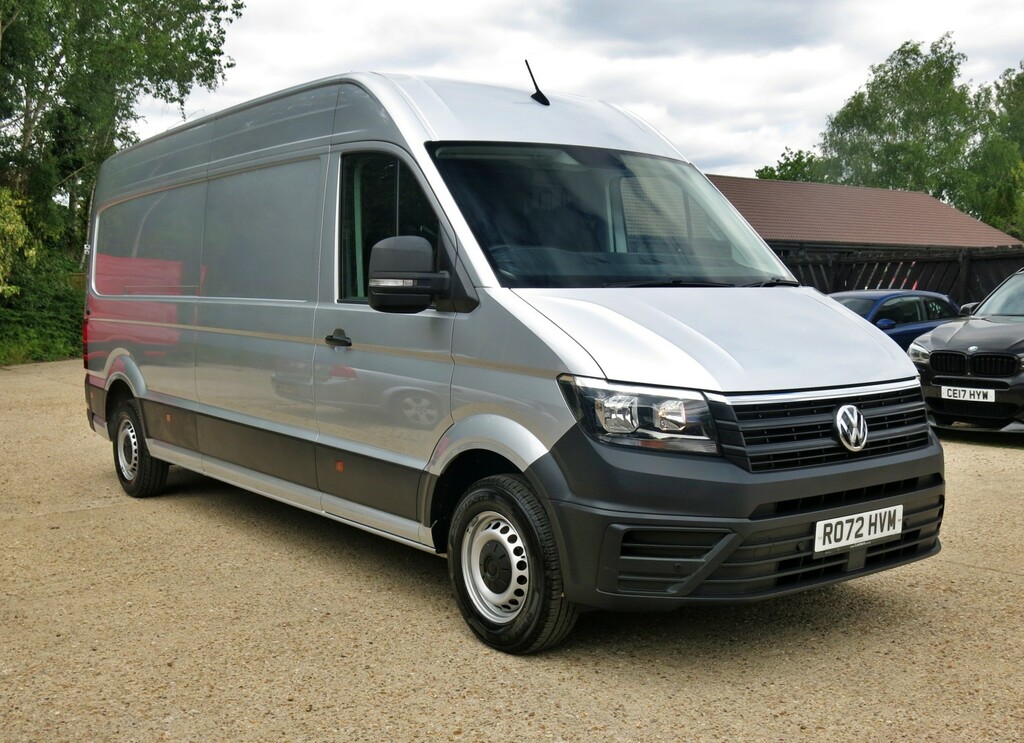 Volkswagen Crafter Panel Van 140Hp Aircon Trendline Lwb Euro 6 2022 RO72HVM Silver #4