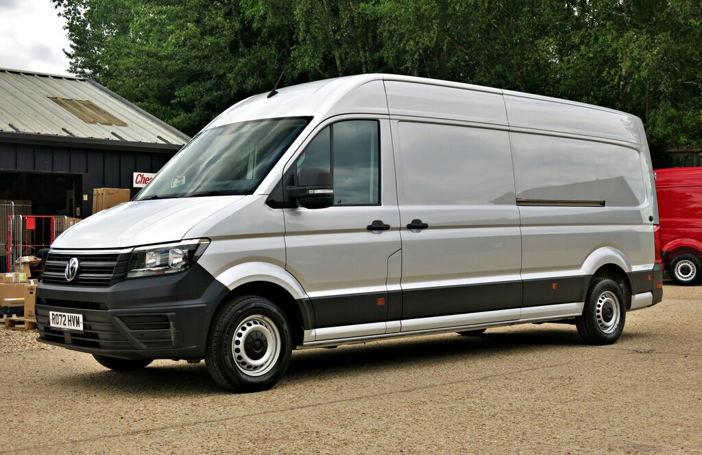 Volkswagen Crafter Panel Van 140Hp Aircon Trendline Lwb Euro 6 2022 Silver
