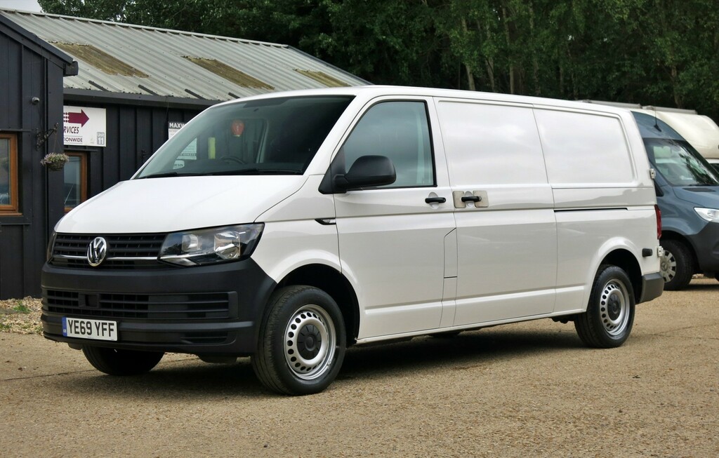 Volkswagen Transporter Panel Van T6 Aircon 102Hp Lwb Startline 2019 White