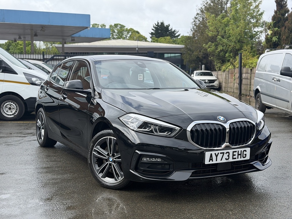 BMW 1 Series 1.5 118I Sport Lcp Hatchback E AY73EHG Black #6