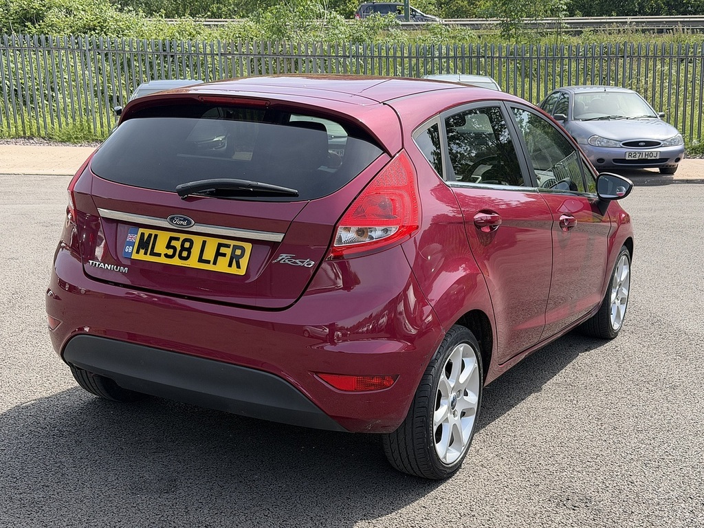 Ford Fiesta 1.4 Titanium Hatchback 133 Gkm ML58LFR Red #6