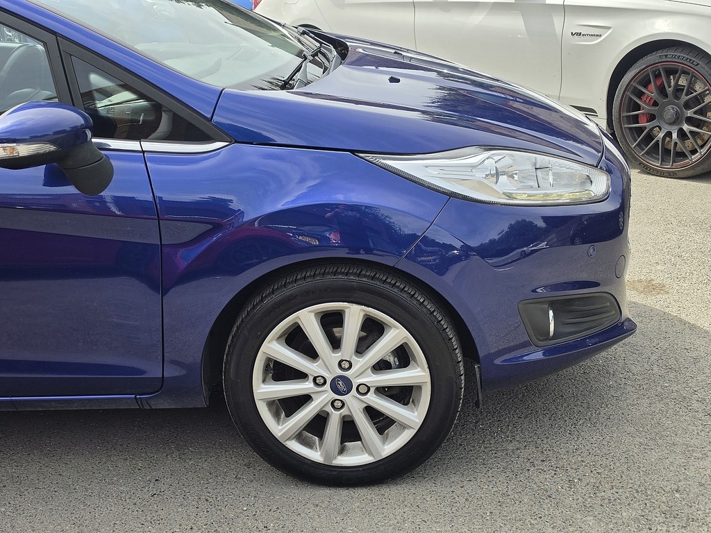 Ford Fiesta 1.0T Ecoboost Titanium Hatchback Powers MC65FVN Blue #3