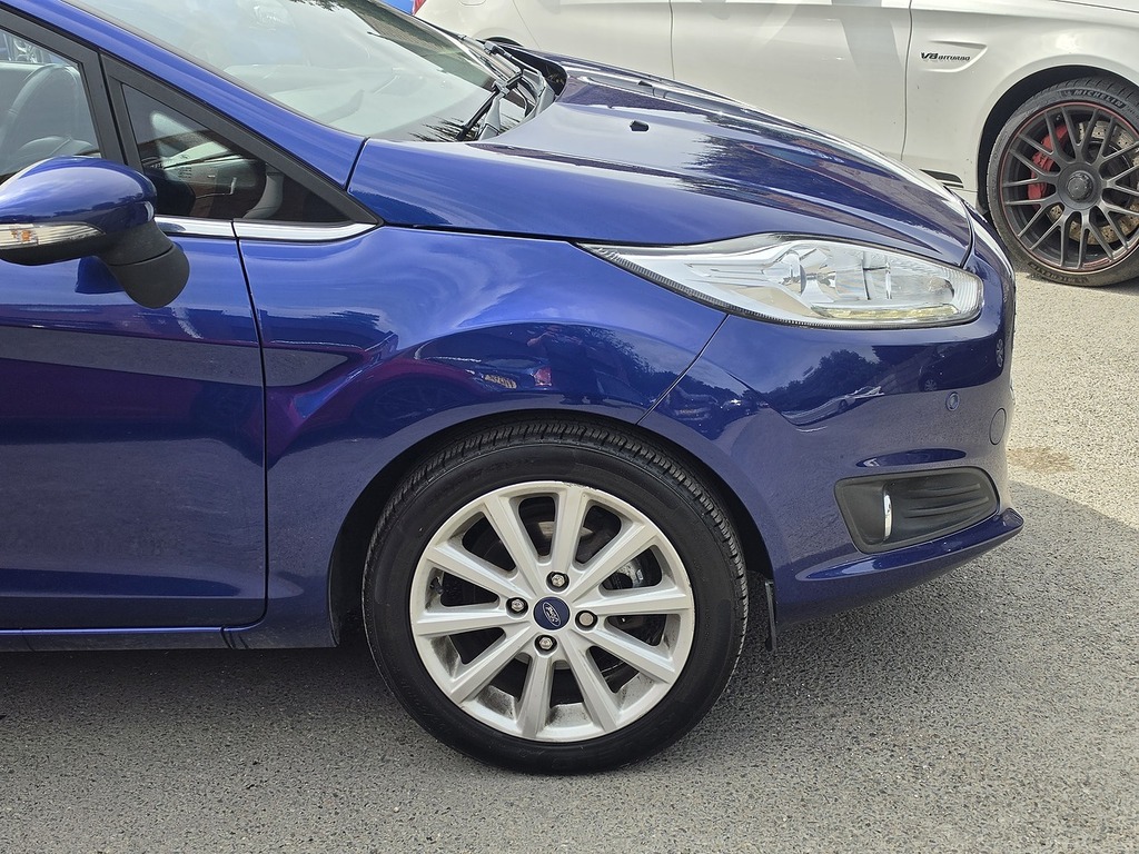 Ford Fiesta 1.0T Ecoboost Titanium Hatchback Powers MC65FVN Blue #4