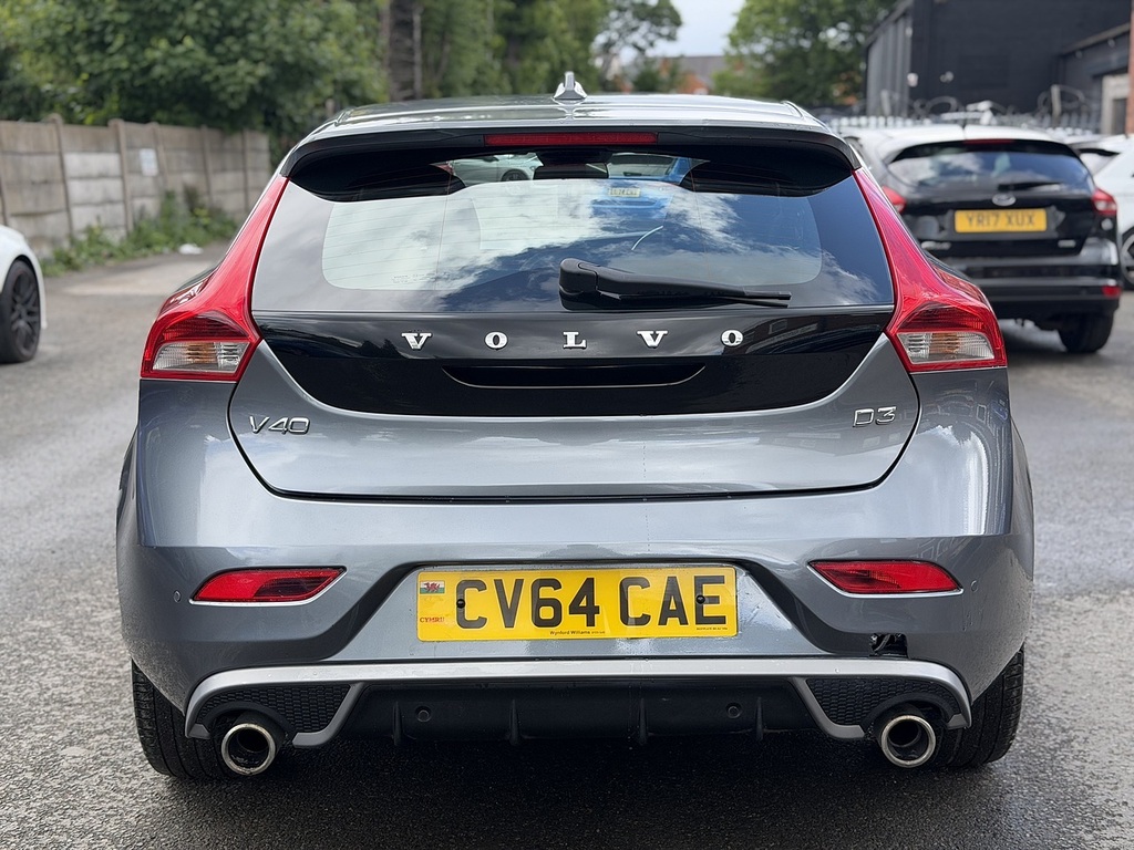 Volvo V40 2.0 D3 R-design Hatchback Euro 5 Grey #6