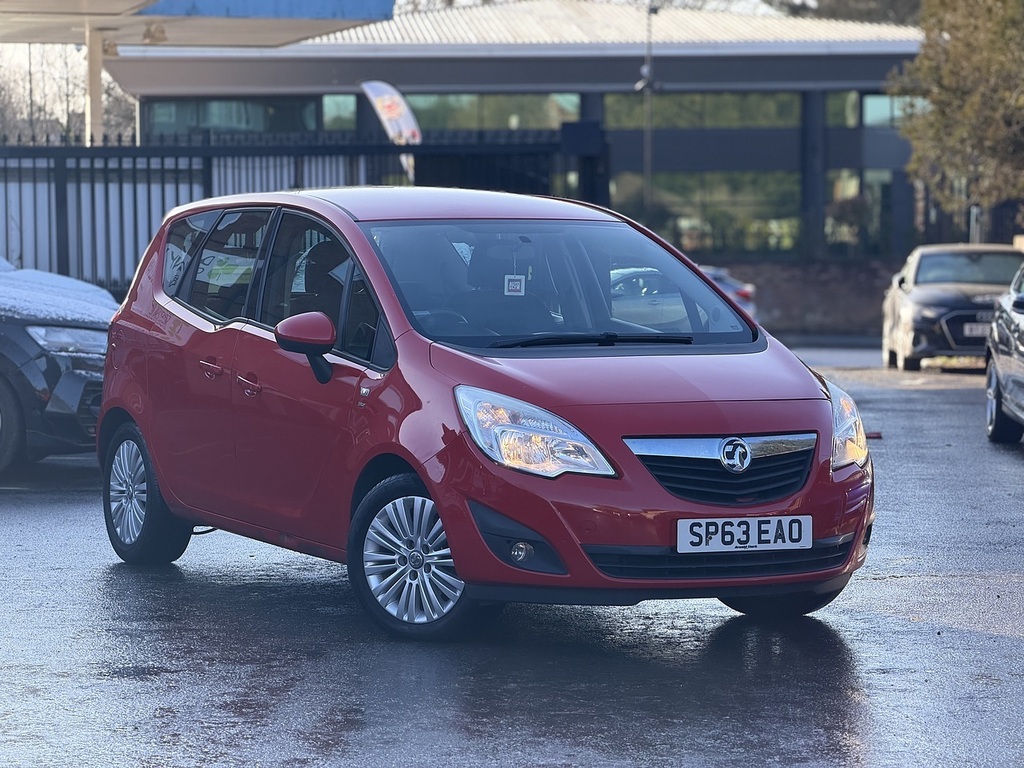 Vauxhall Meriva 1.4 16V Energy Mpv Euro 5 100 P Red