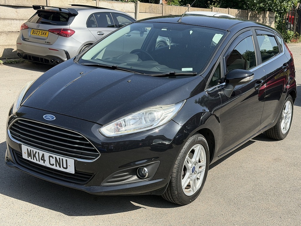 Ford Fiesta 1.0T Ecoboost Zetec Hatchback Powershif MK14CNU Black #6
