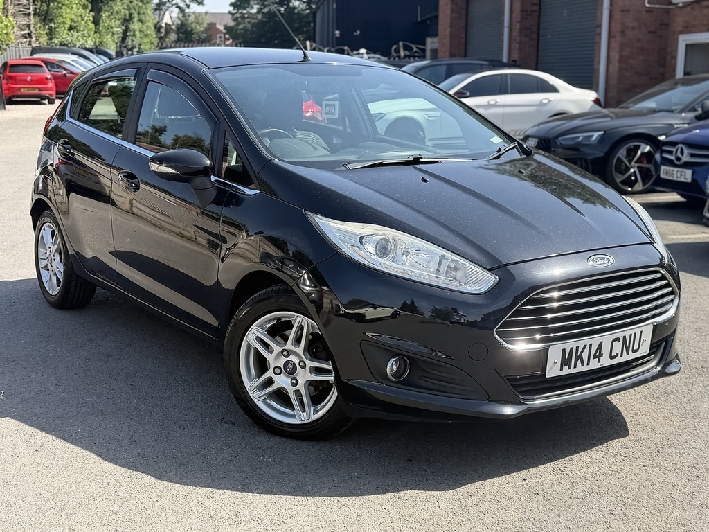 Ford Fiesta 1.0T Ecoboost Zetec Hatchback Powershif Black