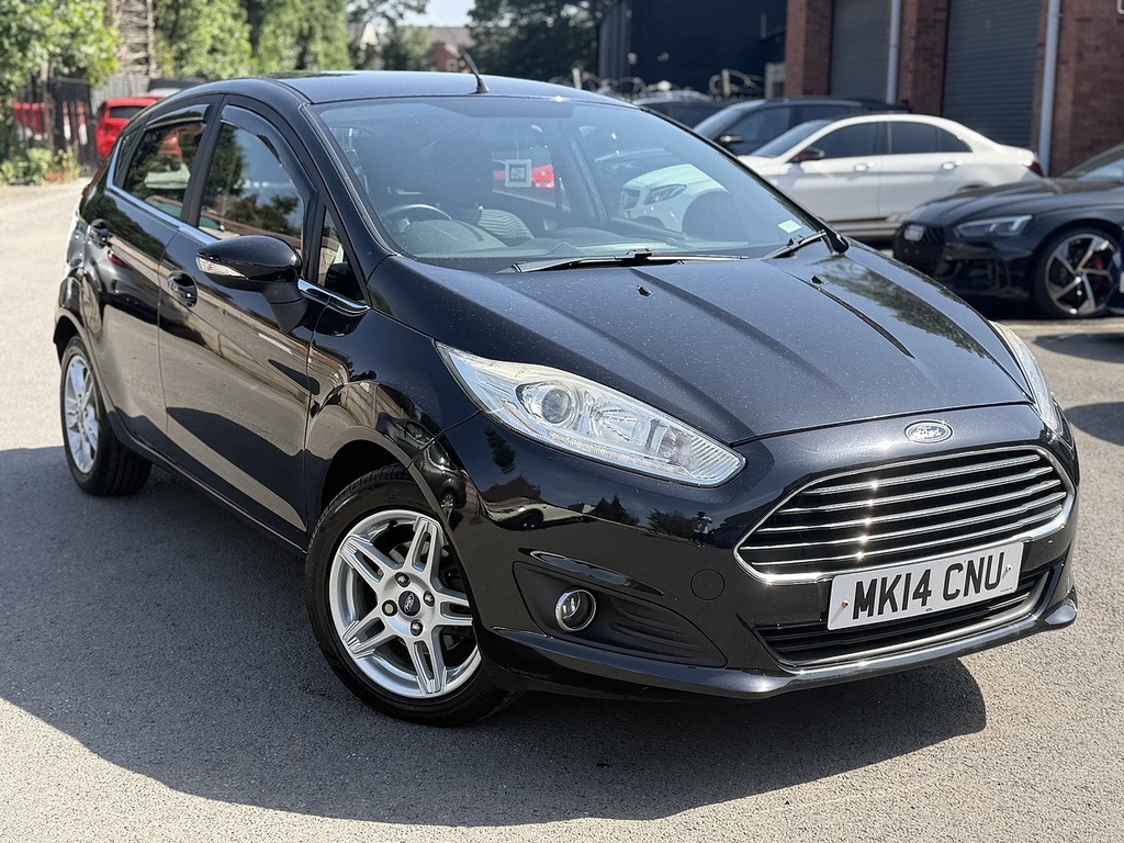 Ford Fiesta 1.0T Ecoboost Zetec Hatchback Powershif MK14CNU Black #3