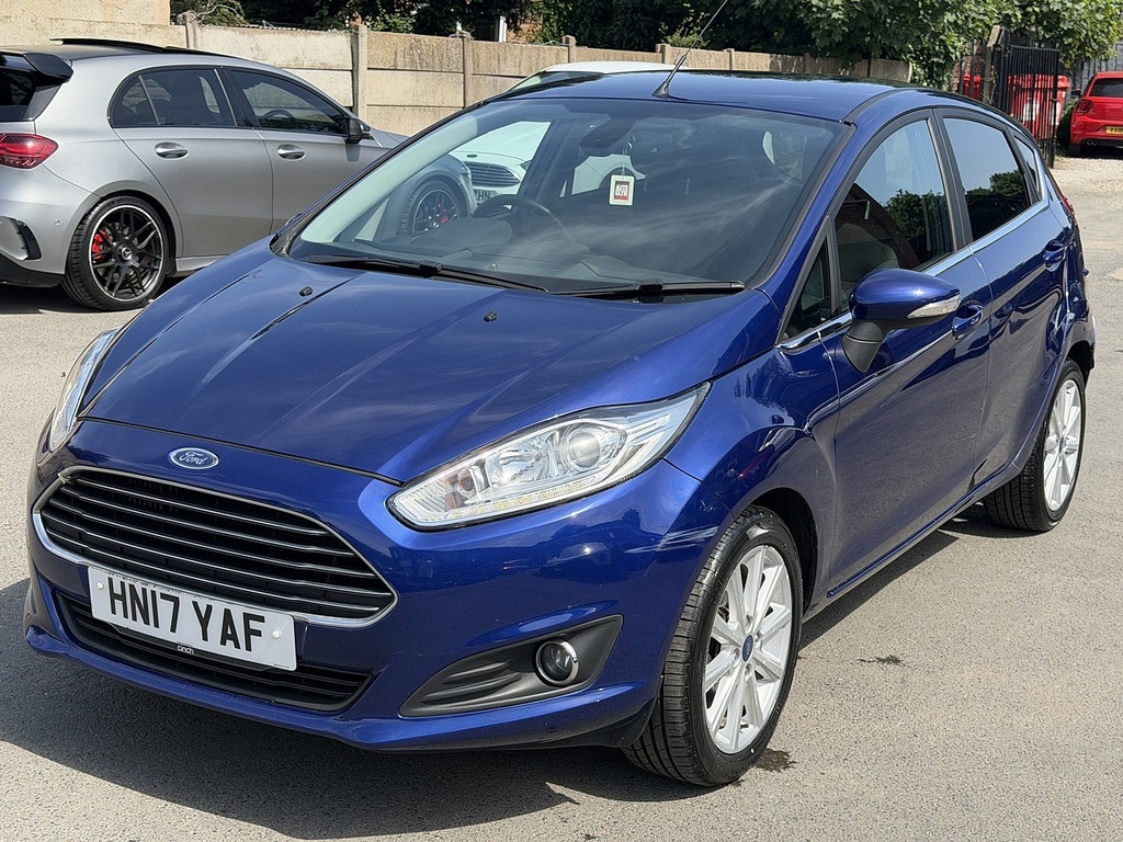Ford Fiesta 1.0T Ecoboost Titanium Hatchback Powers HN17YAF Blue #6