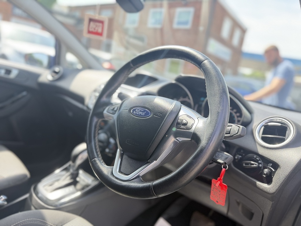 Ford Fiesta 1.0T Ecoboost Titanium Hatchback Powers HN17YAF Blue #2