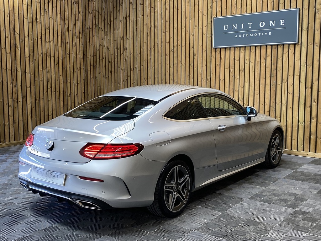 Mercedes-Benz C Class C220d Amg Line LS69GUA Silver #3