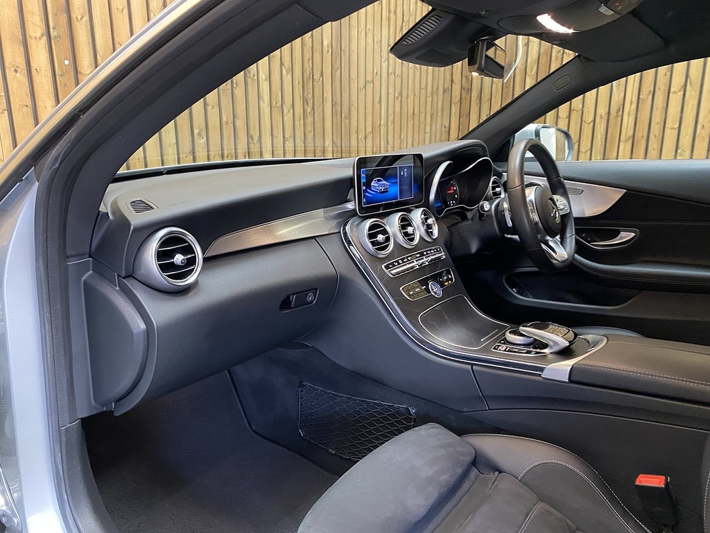 Mercedes-Benz C Class C220d Amg Line LS69GUA Silver #4