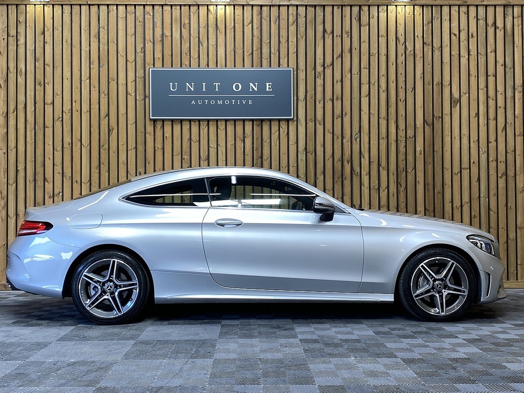 Mercedes-Benz C Class C220d Amg Line LS69GUA Silver #2