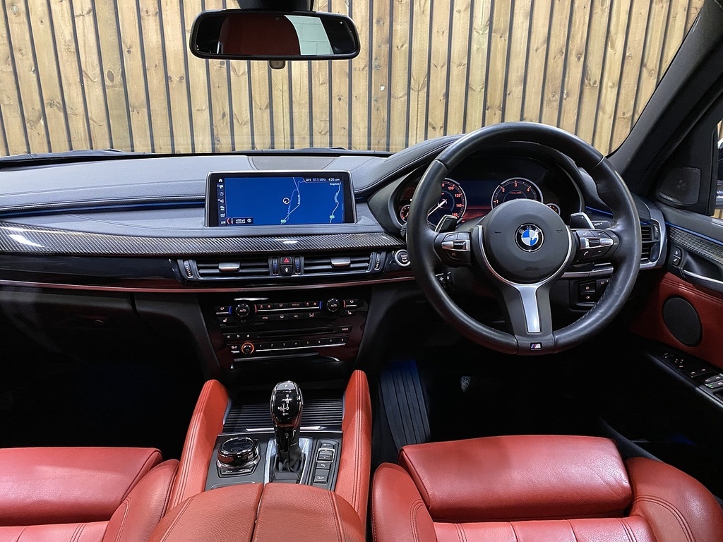 BMW X6 40D M Sport Edition White #5
