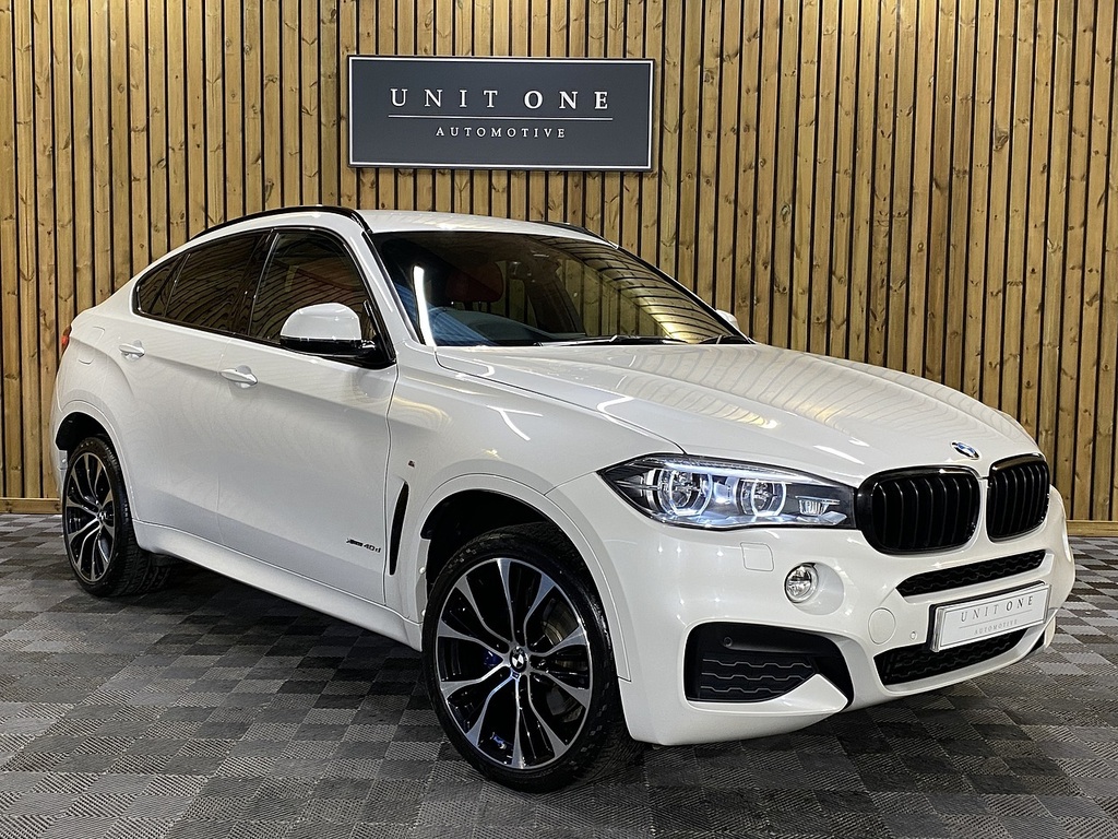 BMW X6 40D M Sport Edition White