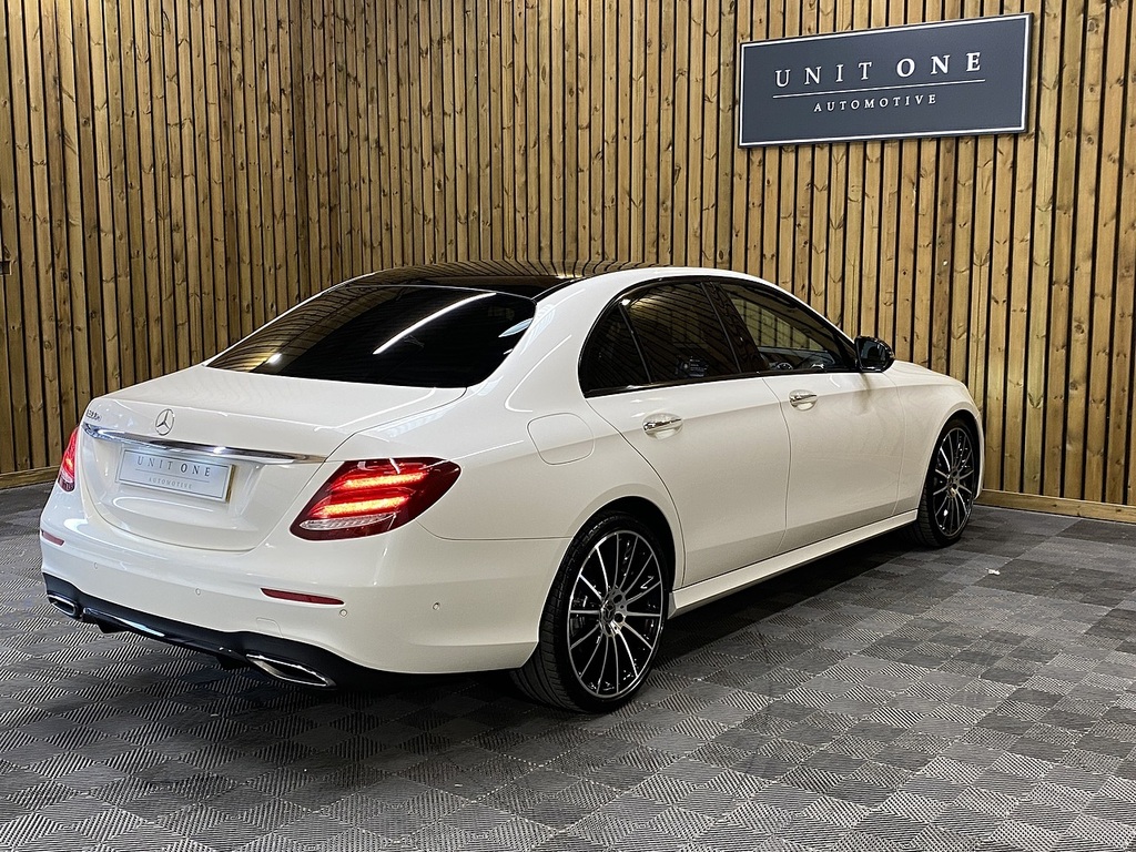 Mercedes-Benz E Class E300d Amg Line Night Edition KR20ZWN White #3