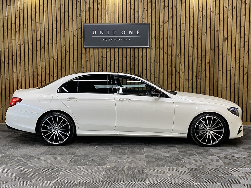 Mercedes-Benz E Class E300d Amg Line Night Edition KR20ZWN White #2