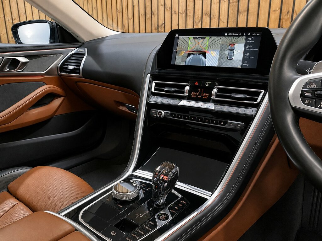 BMW 8 Series 840D Grey #4