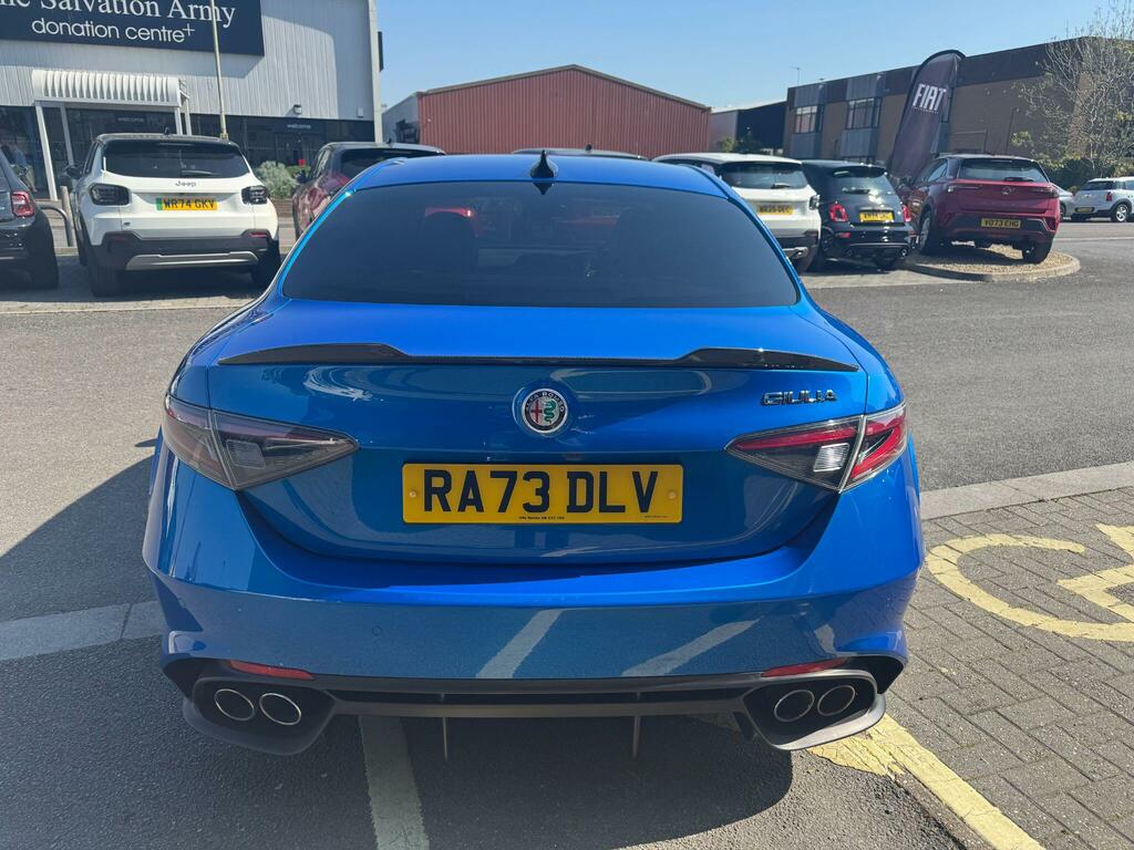 Alfa Romeo Giulia 2.9 V6 Bi-turbo Quadrifoglio Euro 6 Ss Blue #4