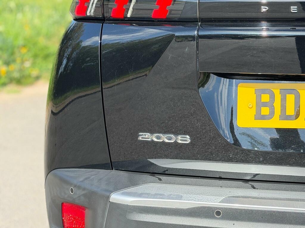 Peugeot 2008 1.2 Puretech Allure Premium Euro 6 Ss BD22SXC Black #5