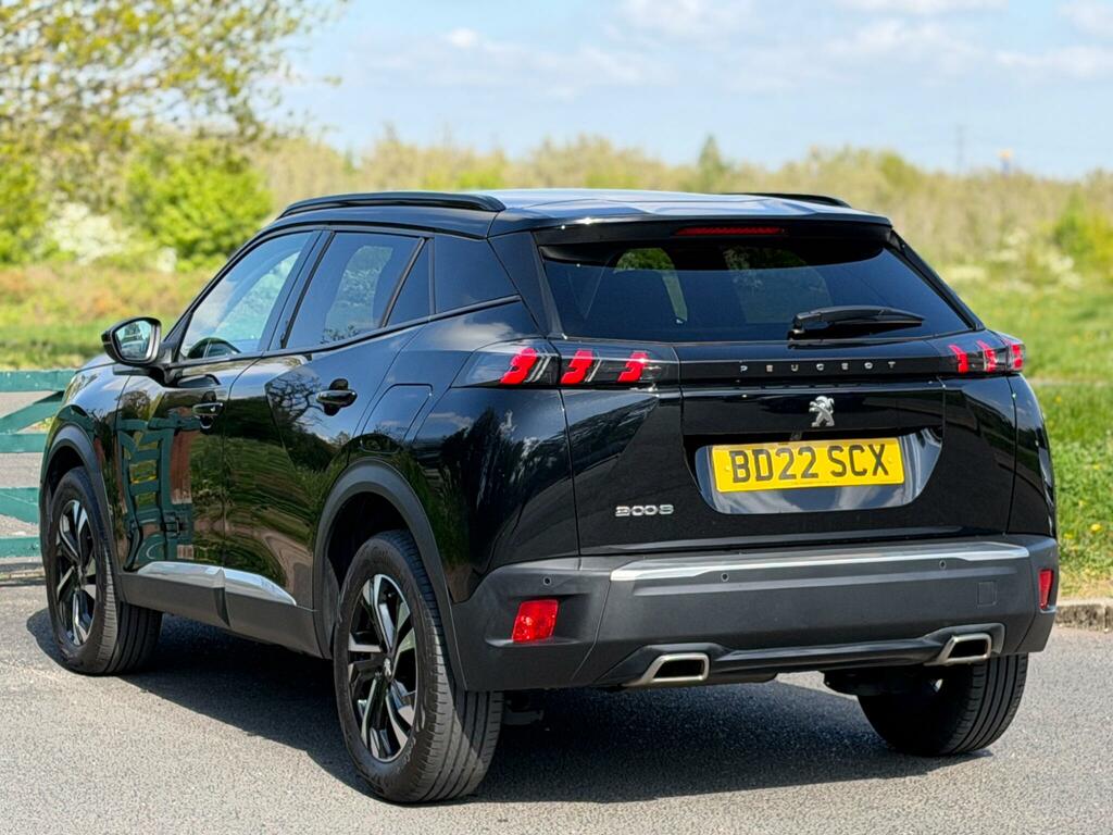 Peugeot 2008 1.2 Puretech Allure Premium Euro 6 Ss BD22SXC Black #4