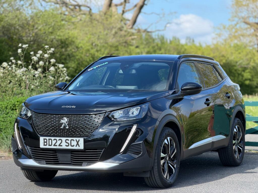 Peugeot 2008 1.2 Puretech Allure Premium Euro 6 Ss BD22SXC Black #3