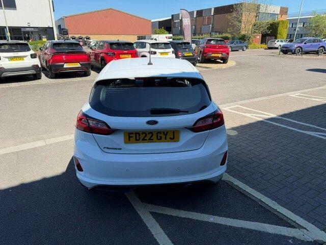 Ford Fiesta 1.0T Ecoboost Mhev Sport Euro 6 Ss FD22GYJ White #6
