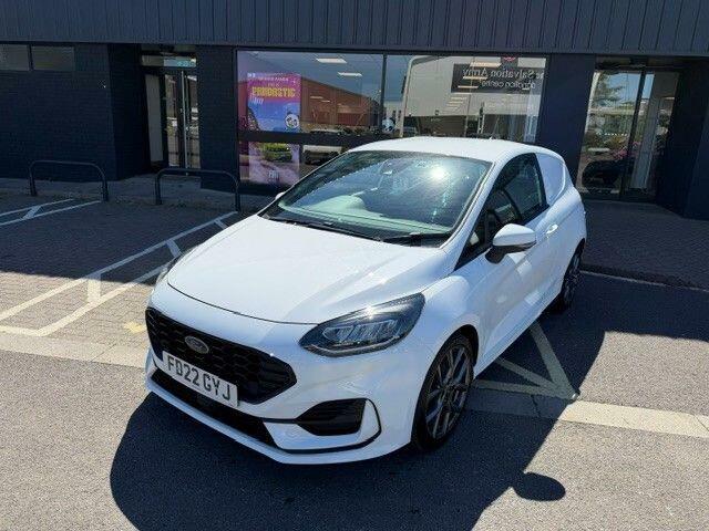 Ford Fiesta 1.0T Ecoboost Mhev Sport Euro 6 Ss FD22GYJ White #3