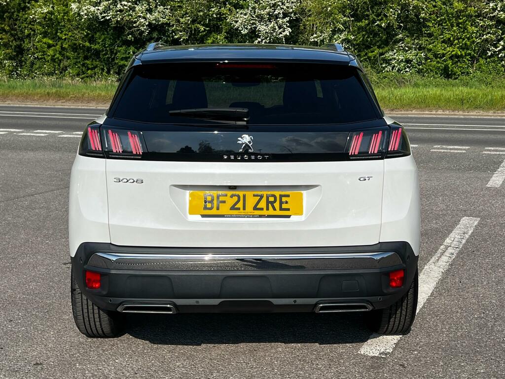 Peugeot 3008 1.5 Bluehdi Gt Premium Eat Euro 6 Ss White #4