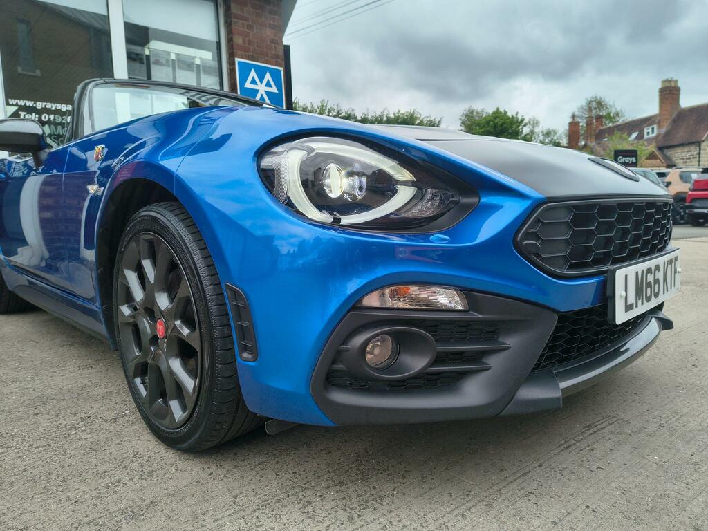 Abarth 124 Spider 1.4 Multiair Convertible Euro 6 LM66KTF Blue #5
