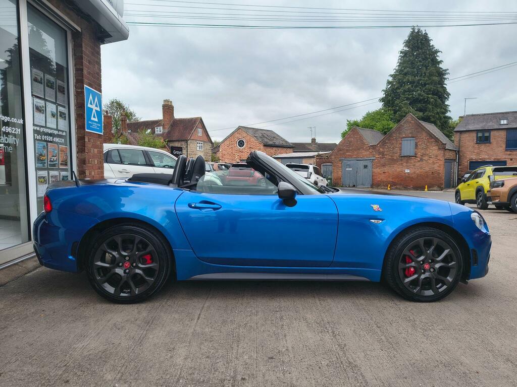 Abarth 124 Spider 1.4 Multiair Convertible Euro 6 LM66KTF Blue #3