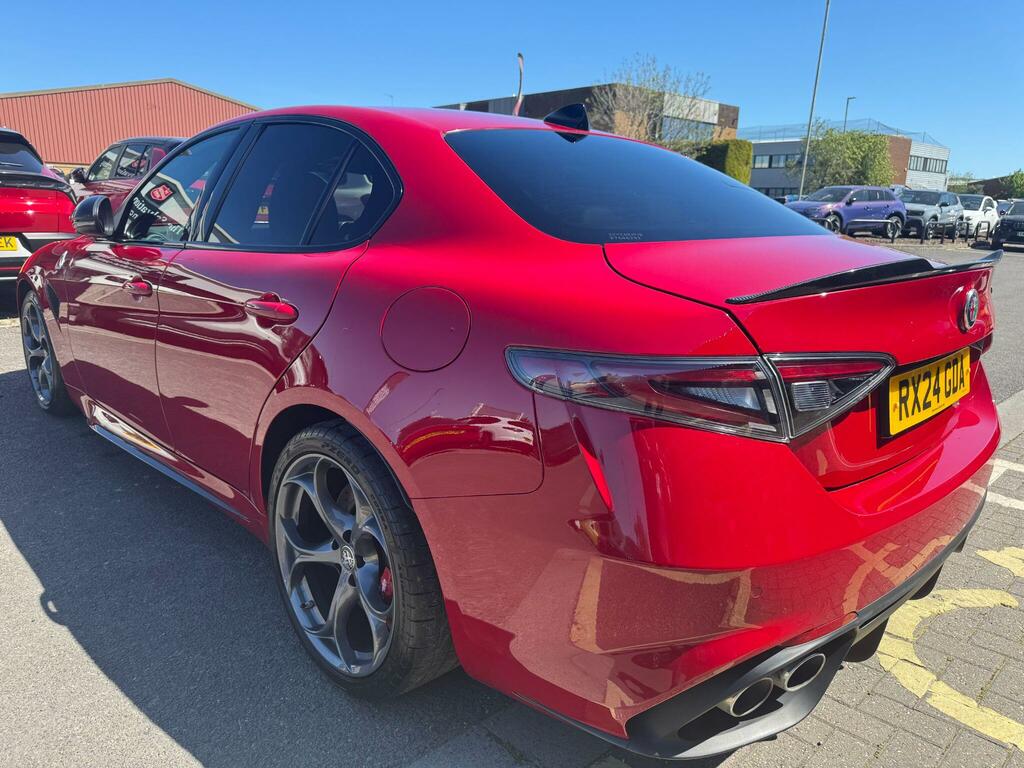 Alfa Romeo Giulia 2.9 V6 Bi-turbo Quadrifoglio Euro 6 Ss Red #4